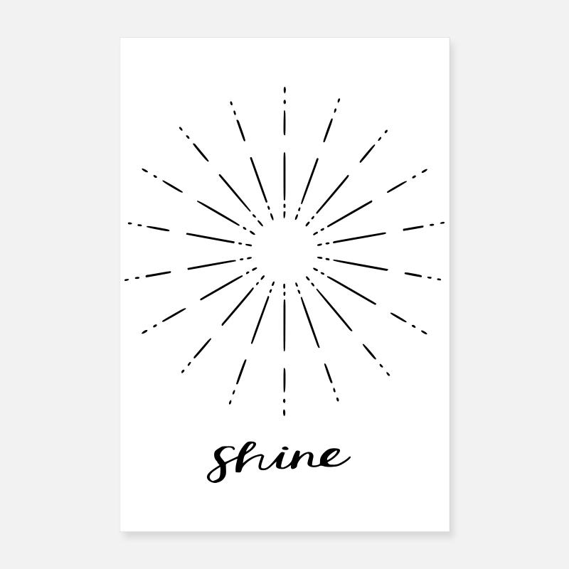 Shine Poster 40x60 cm