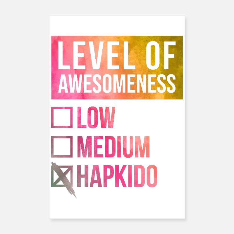 Hapkido Poster 16" x 24" (40x60 cm)