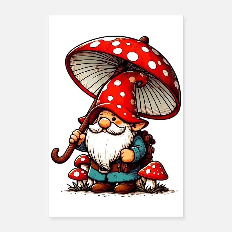 Gnome Poster 40 x 60 cm