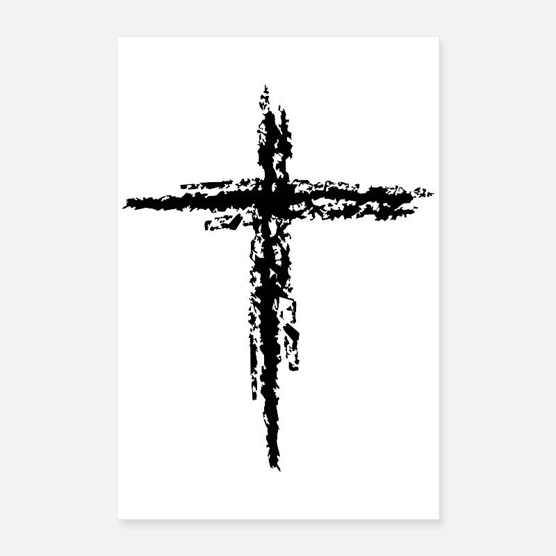 Das Kreuz Poster 40x60 cm