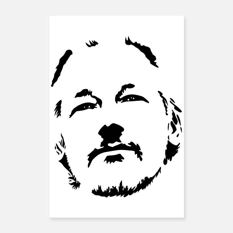 Julian Assange Poster 40 x 60 cm