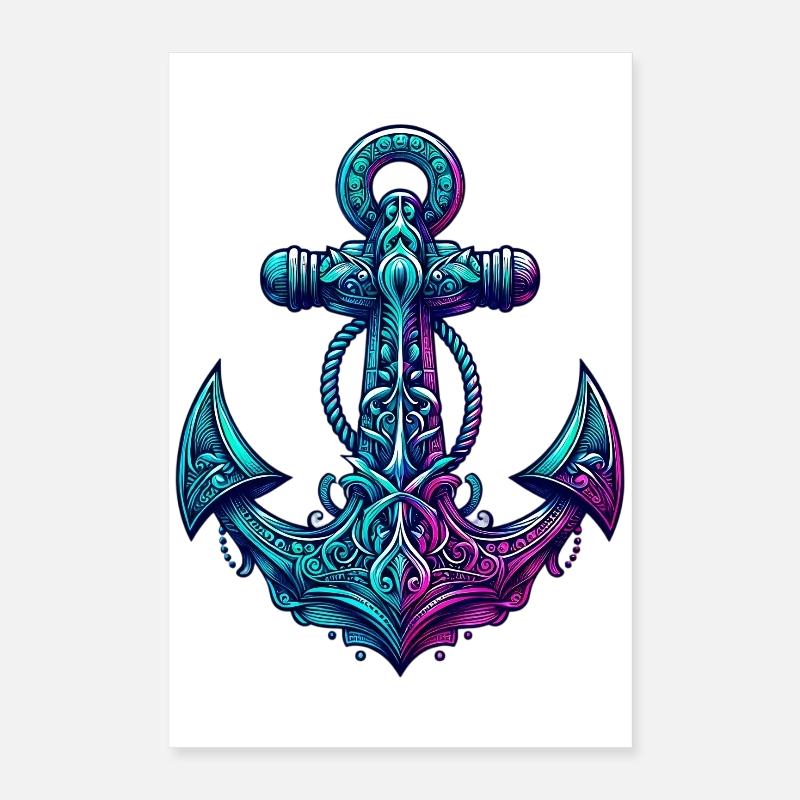 An Anchor Poster 16" x 24" (40x60 cm)