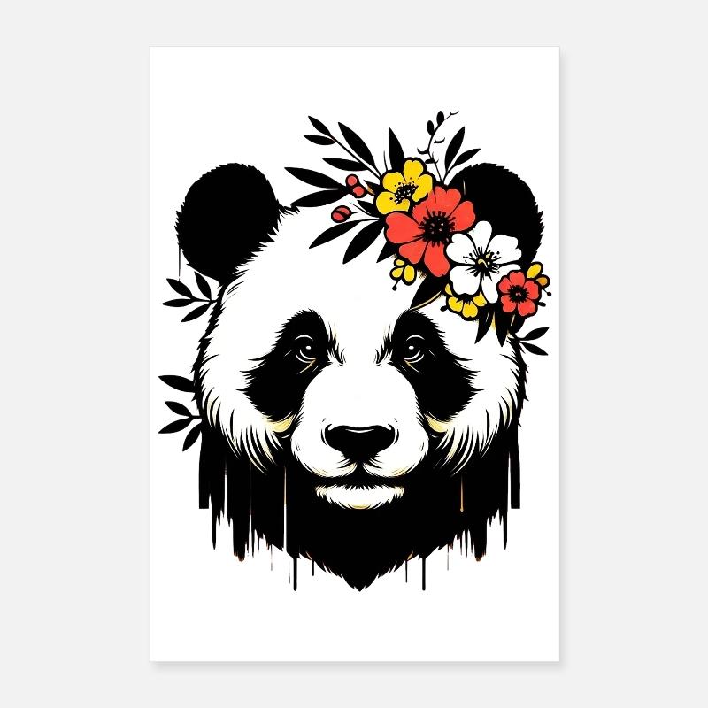 Panda Poster 16" x 24" (40x60 cm)