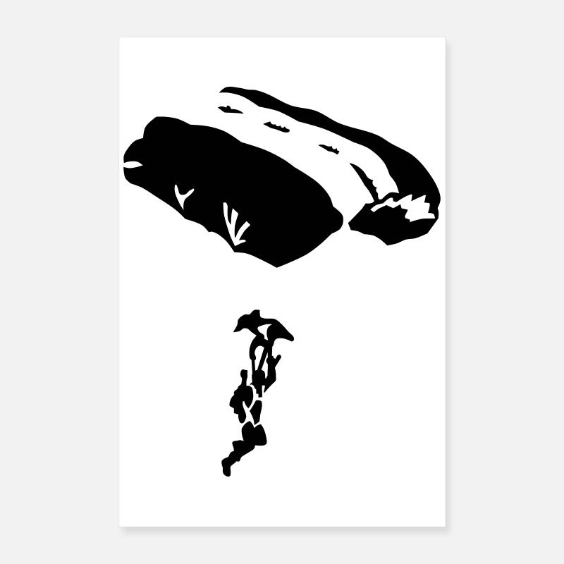 parachute Poster 40 x 60 cm