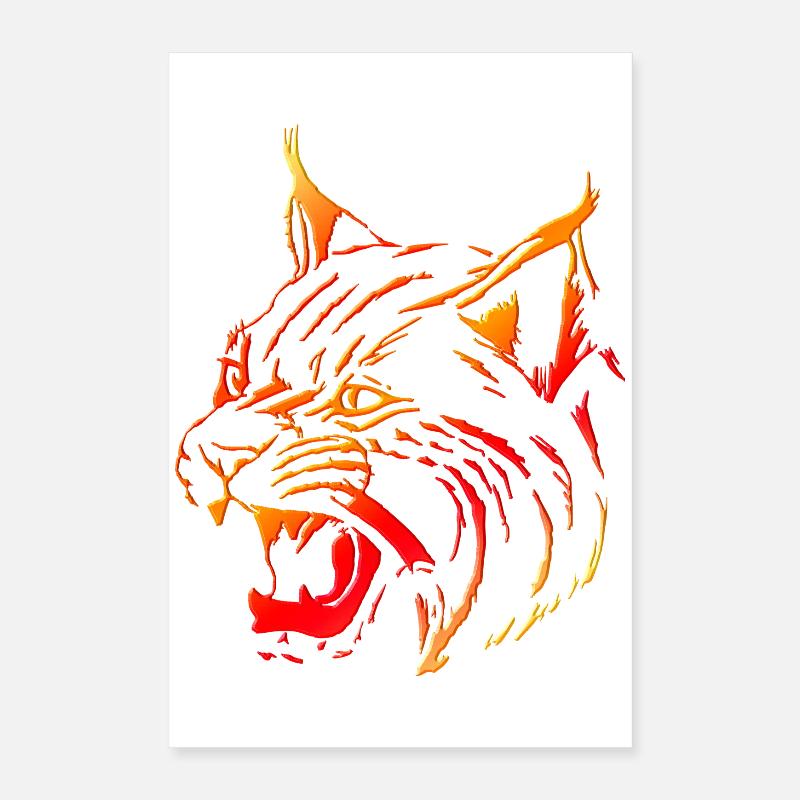 Lynx (01) Poster 40 x 60 cm
