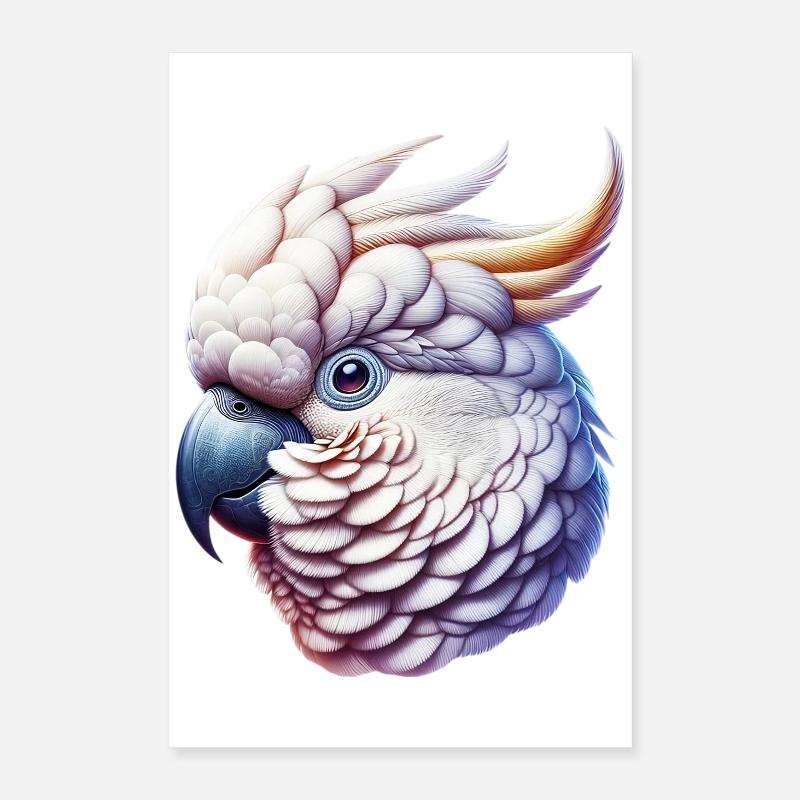 Kakadu-Papagei Poster 40x60 cm