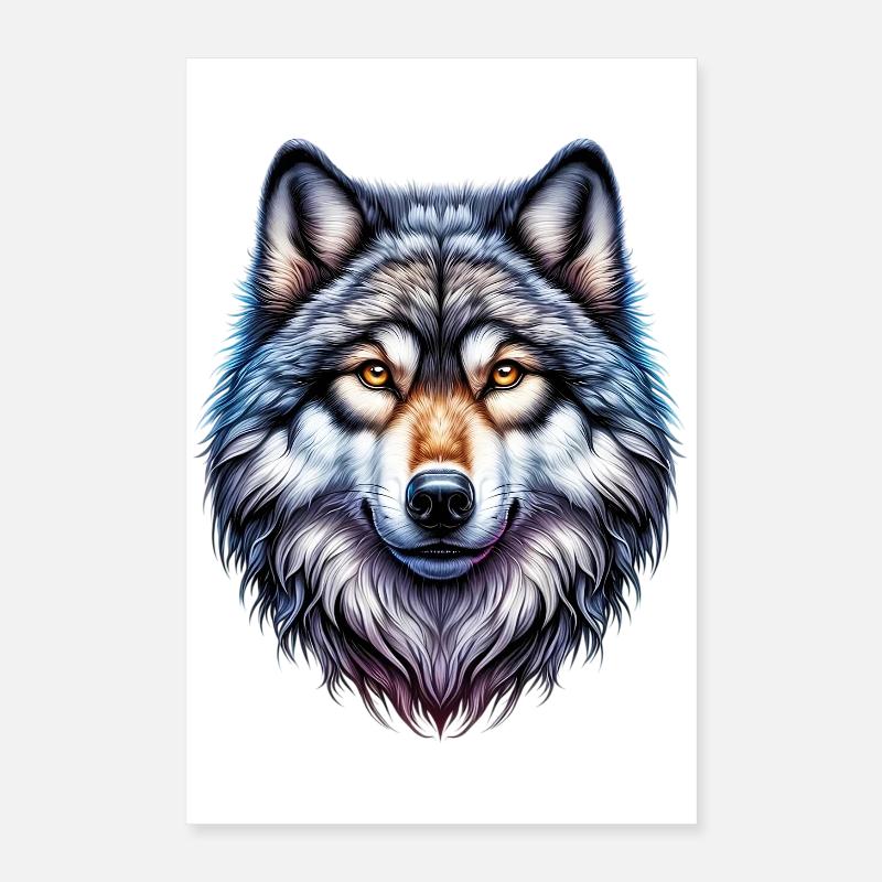 Wolf Poster 40x60 cm