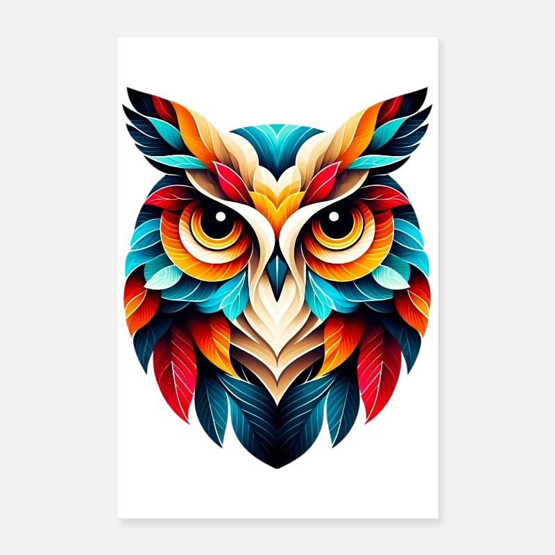 Owl Poster 16" x 24" (40x60 cm)