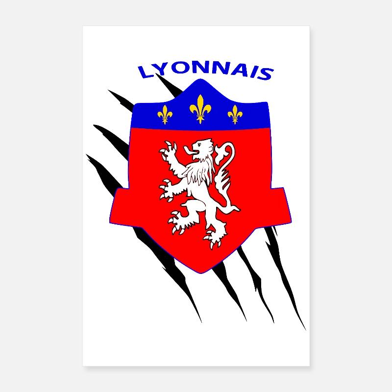 Lyon Poster 40x60 cm