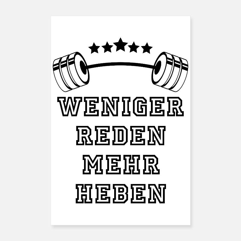 GYM: Strength & Focus Poster 16" x 24" (40x60 cm)