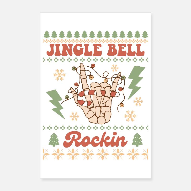 Pull de Noël moche Poster 40 x 60 cm