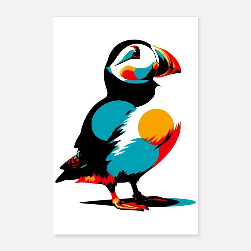 Papageitaucher Poster 40x60 cm