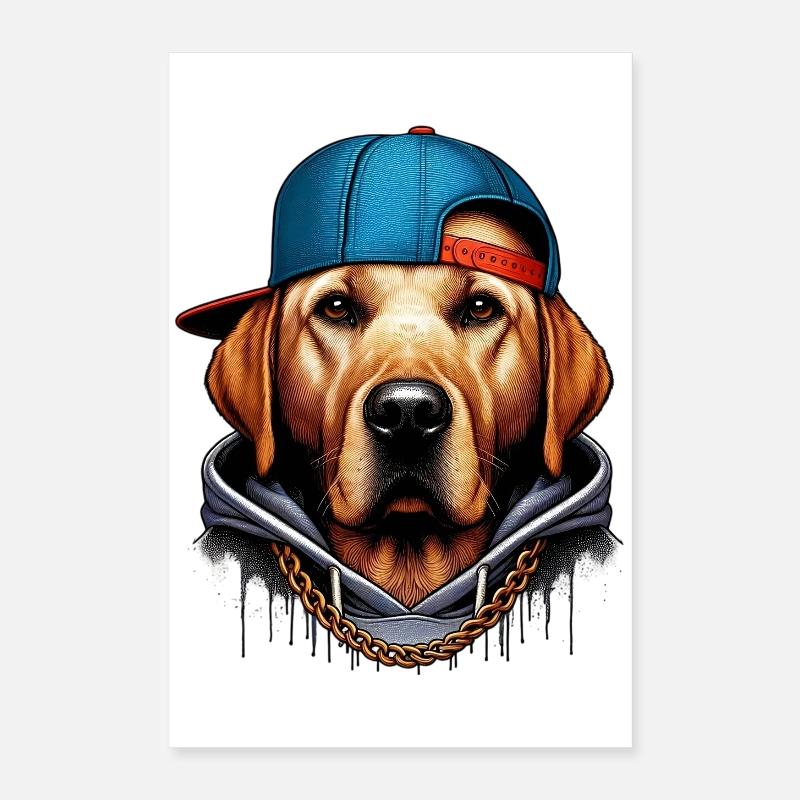 Dog Poster 16" x 24" (40x60 cm)