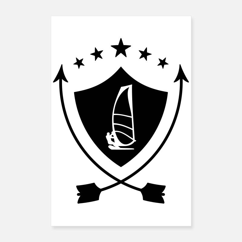 Windsurfen / Windsurfer / Windsurf / Windsurfing Poster 40x60 cm