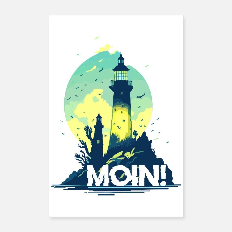 BONJOUR! Poster 40 x 60 cm
