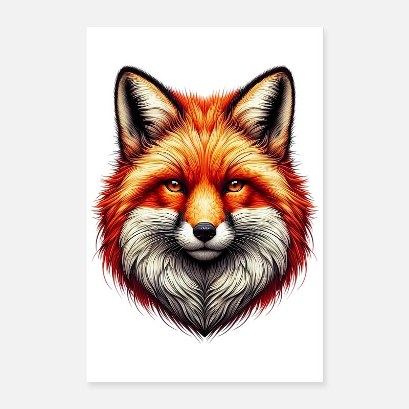 Fuchs Poster 40x60 cm