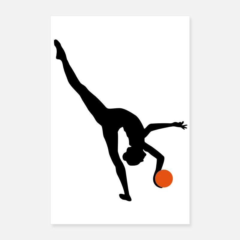 Gymnastik Poster 40x60 cm
