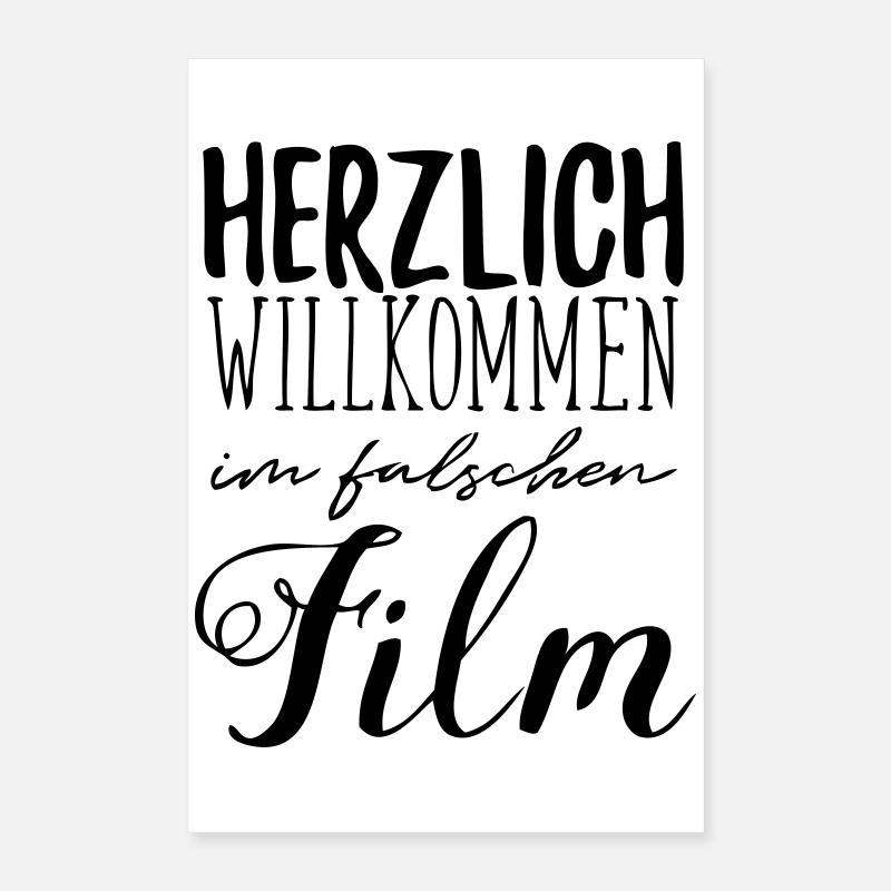 falscher Film Poster 40x60 cm