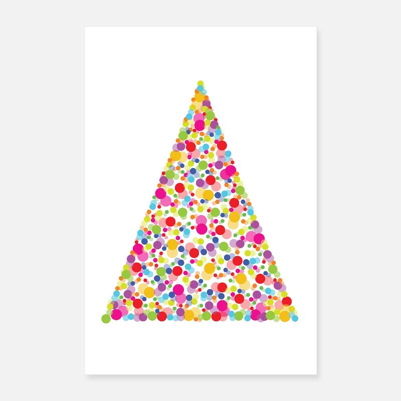 ARBRE DE NOËL Poster 40 x 60 cm