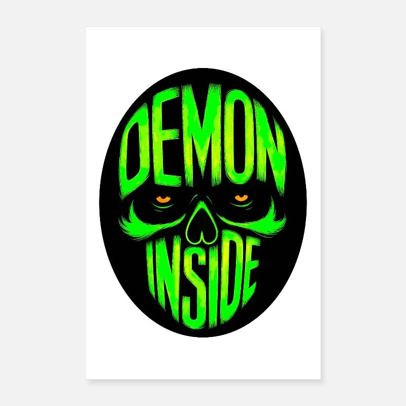 Demon inside Poster 40x60 cm