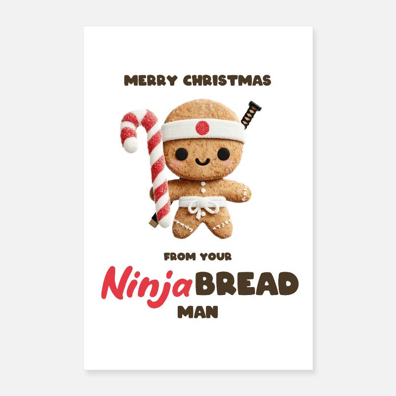 Ninja Brotmann Poster 40x60 cm