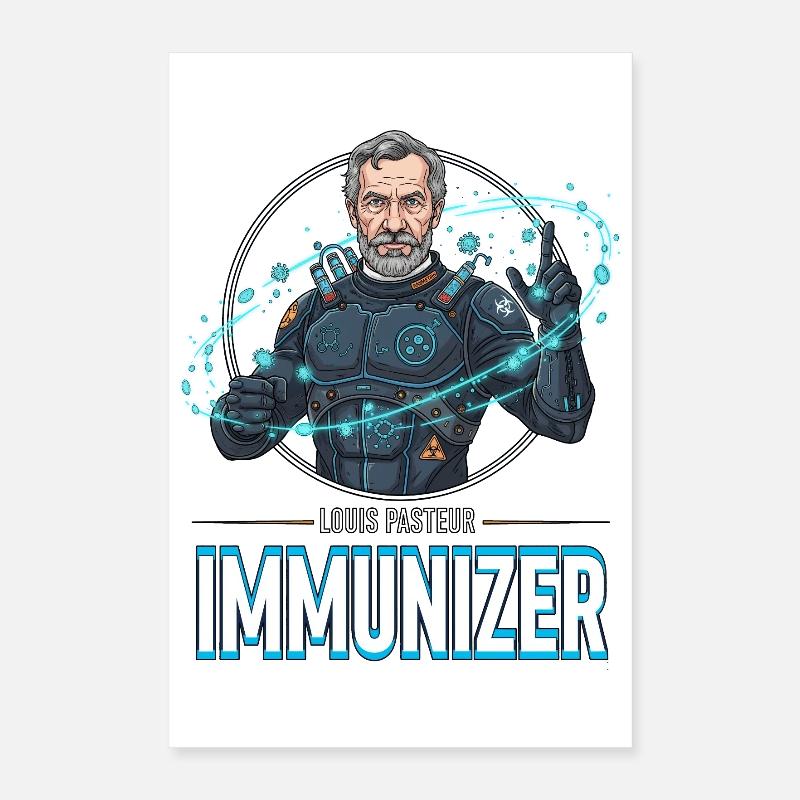 Pasteur Immunizer Armor Poster 40 x 60 cm