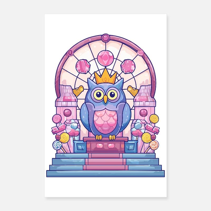 Sugar Throne Owl Ruler Poster 16" x 24" (40x60 cm)