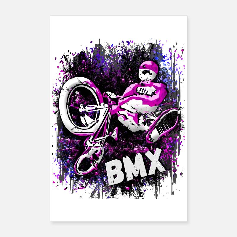 BMX / Bmx / bmx / Geschenkidee / Geburtstag Poster 40x60 cm