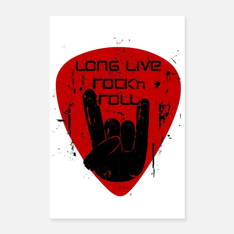 Lang lebe Rock'n'Roll Poster 40x60 cm