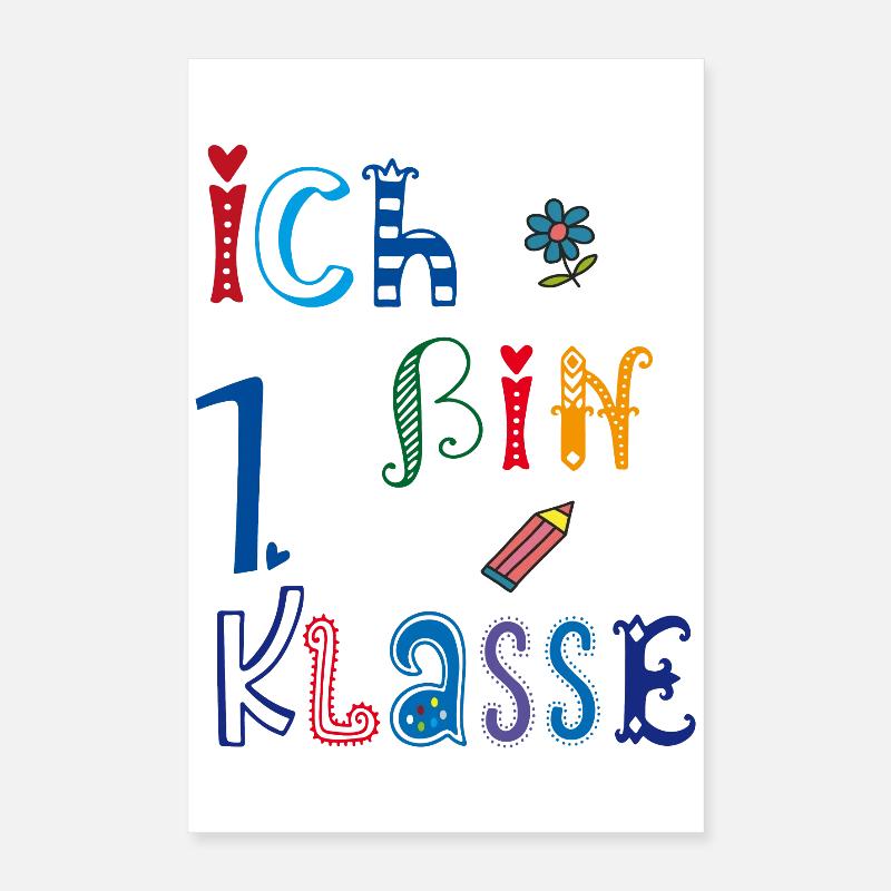 I'm First Class Poster 16" x 24" (40x60 cm)