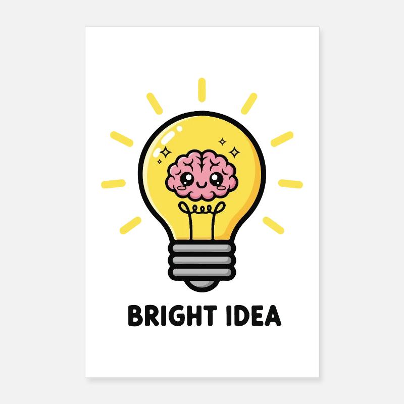 Brainy Spark Poster 16" x 24" (40x60 cm)