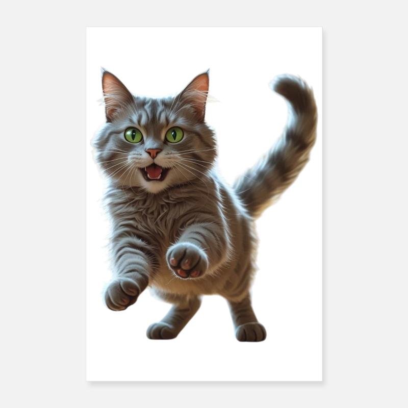 Katzen Poster 40x60 cm