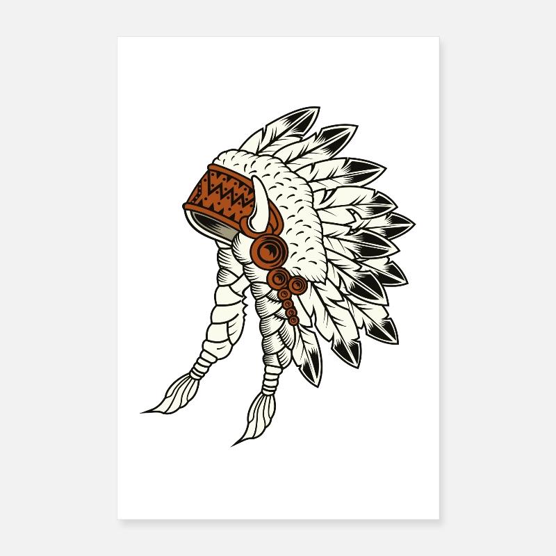 Indian Poster 16" x 24" (40x60 cm)