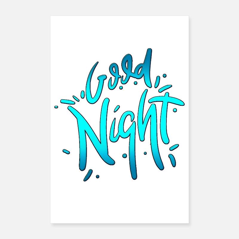 Bonne nuit Poster 40 x 60 cm