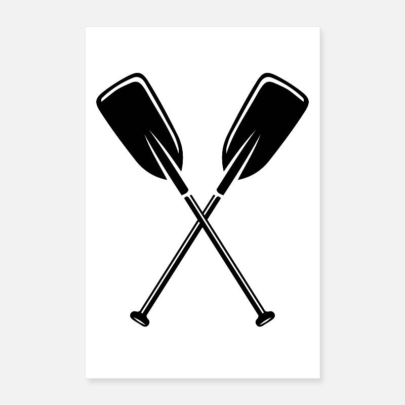 2 Paddel Poster 40x60 cm