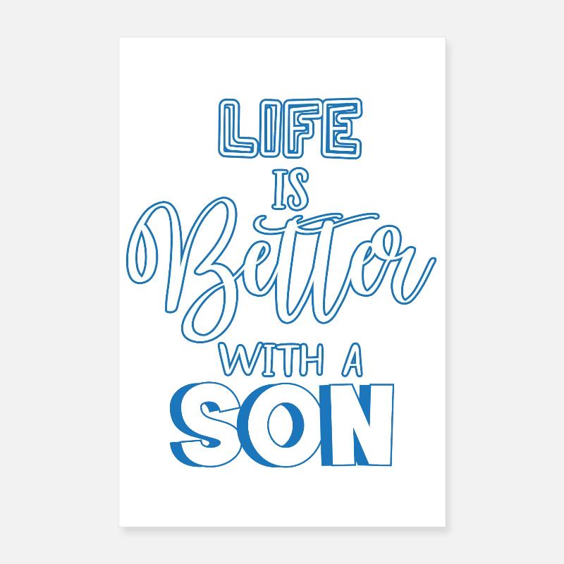 son Poster 16" x 24" (40x60 cm)