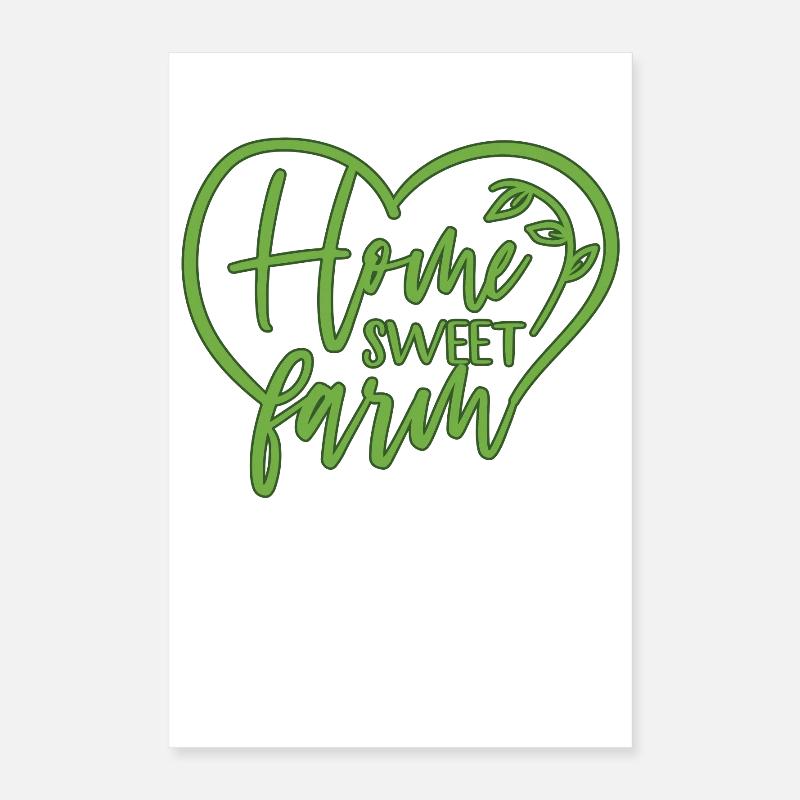 ferme Poster 40 x 60 cm