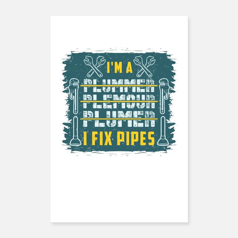 Klempner Poster 40x60 cm
