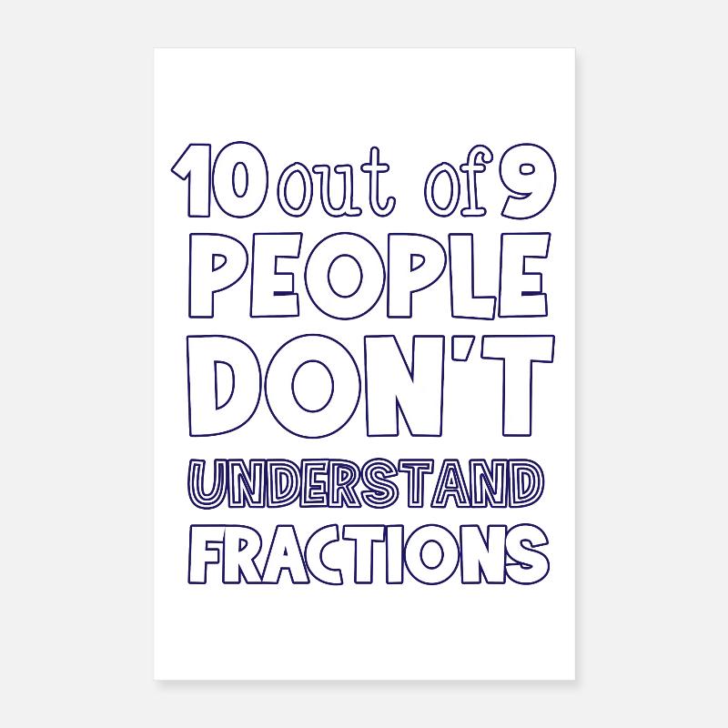 Math Poster 16" x 24" (40x60 cm)