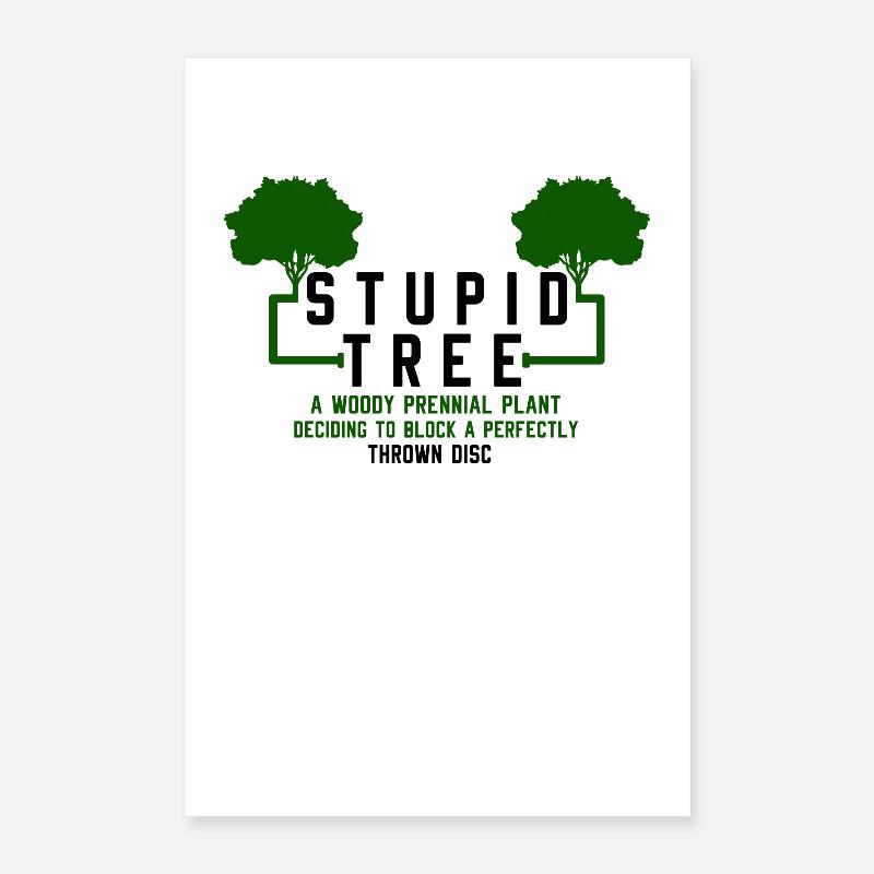 Disc golf Poster 40 x 60 cm