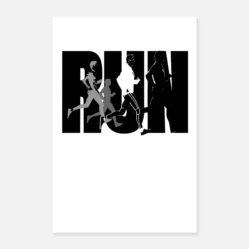 Runner Stuff - Courir Poster 40 x 60 cm