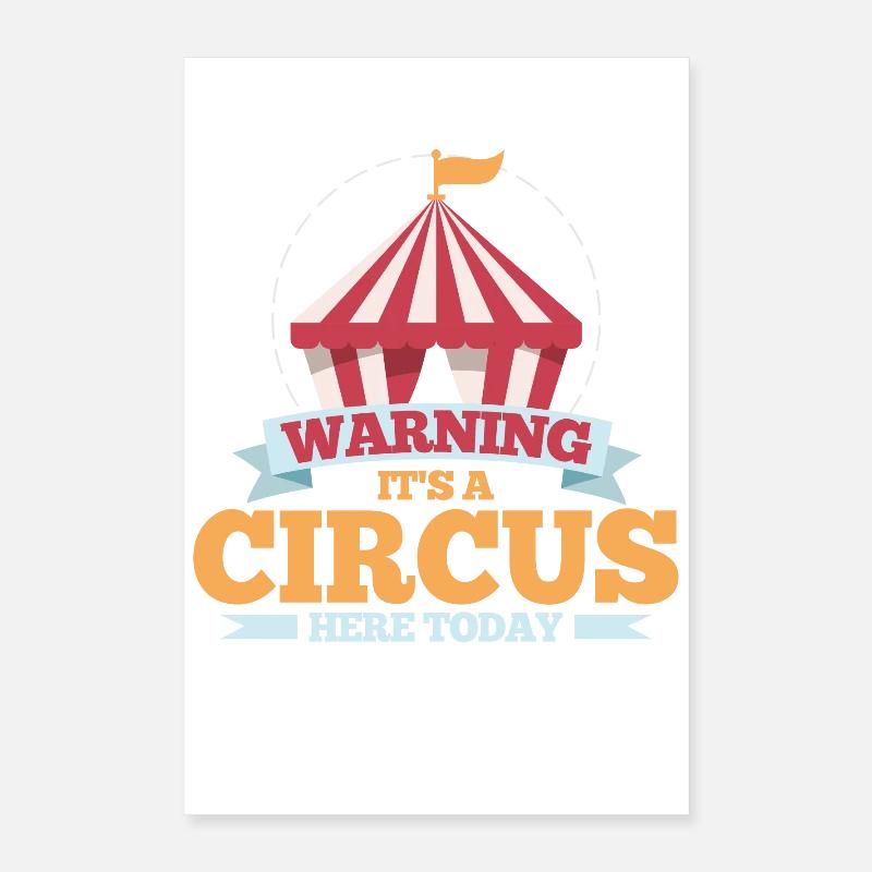 cirque Poster 40 x 60 cm