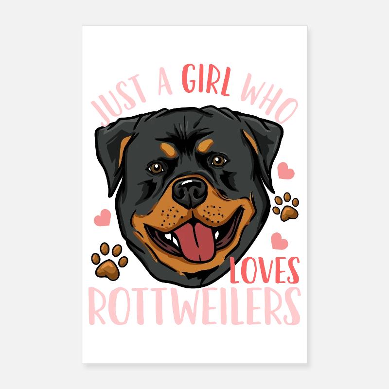 Rottweiler Poster 40 x 60 cm
