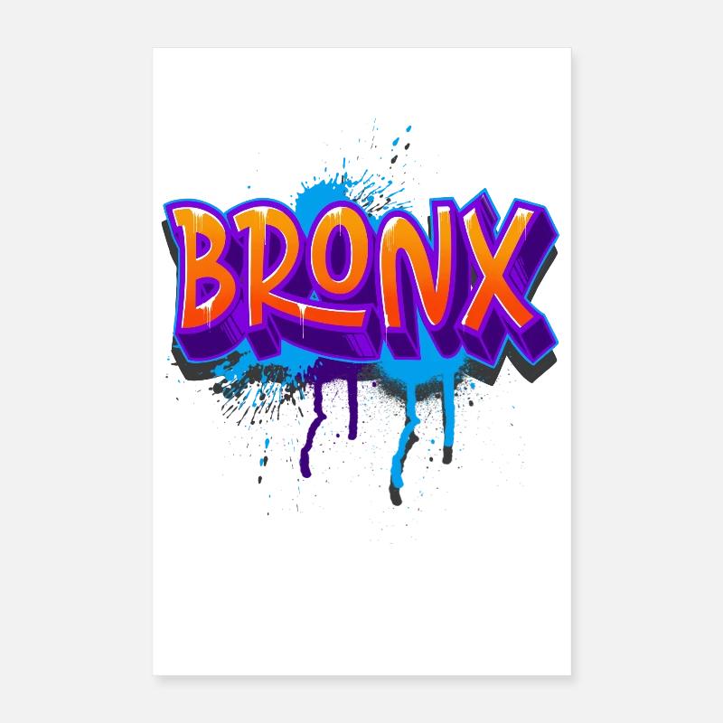 Bronx Graffiti Poster 40x60 cm