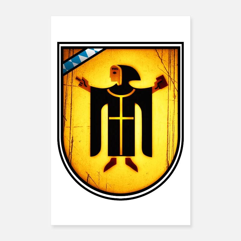 Munich - Design Poster 16" x 24" (40x60 cm)