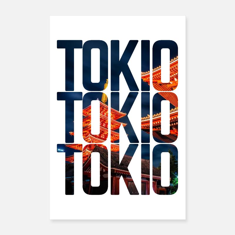 Tokyo Poster 40 x 60 cm