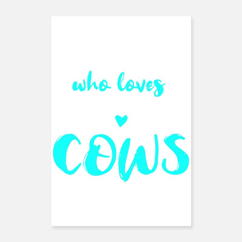 Vaches vaches Poster 40 x 60 cm