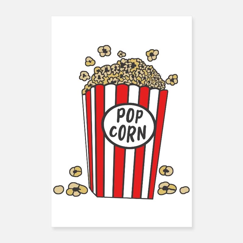 Popcorn Poster 16" x 24" (40x60 cm)