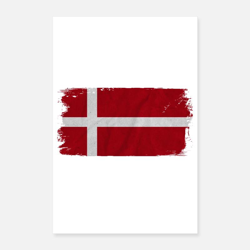 Danemark Poster 40 x 60 cm