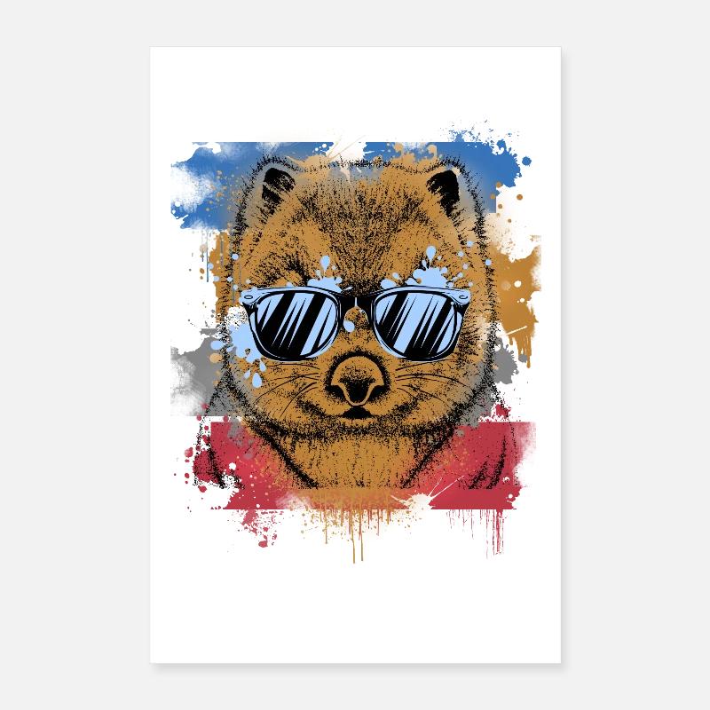 Wombat Poster 40 x 60 cm